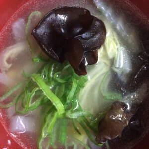 大根と白菜の中華スープ